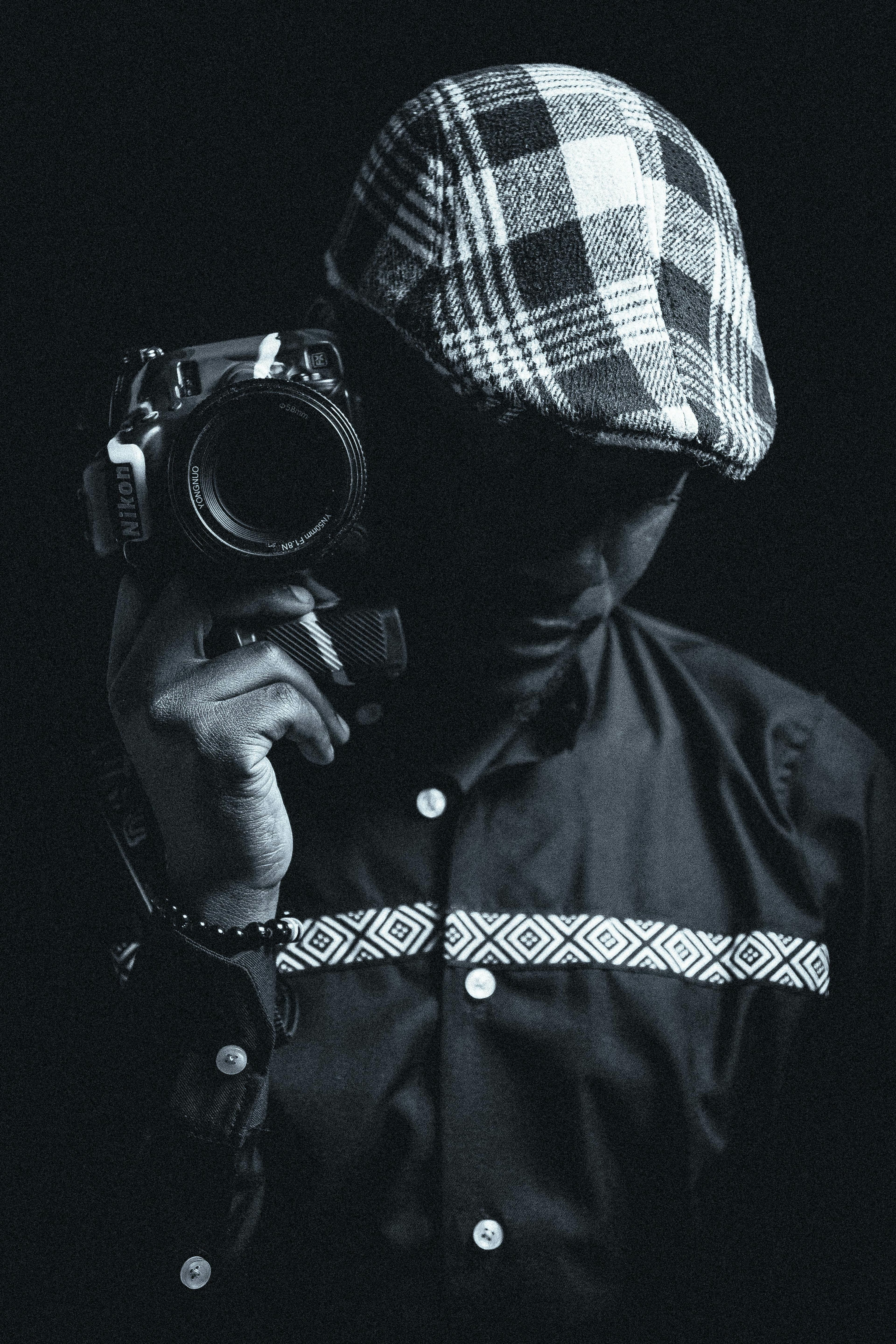 A Kenyan creative at work