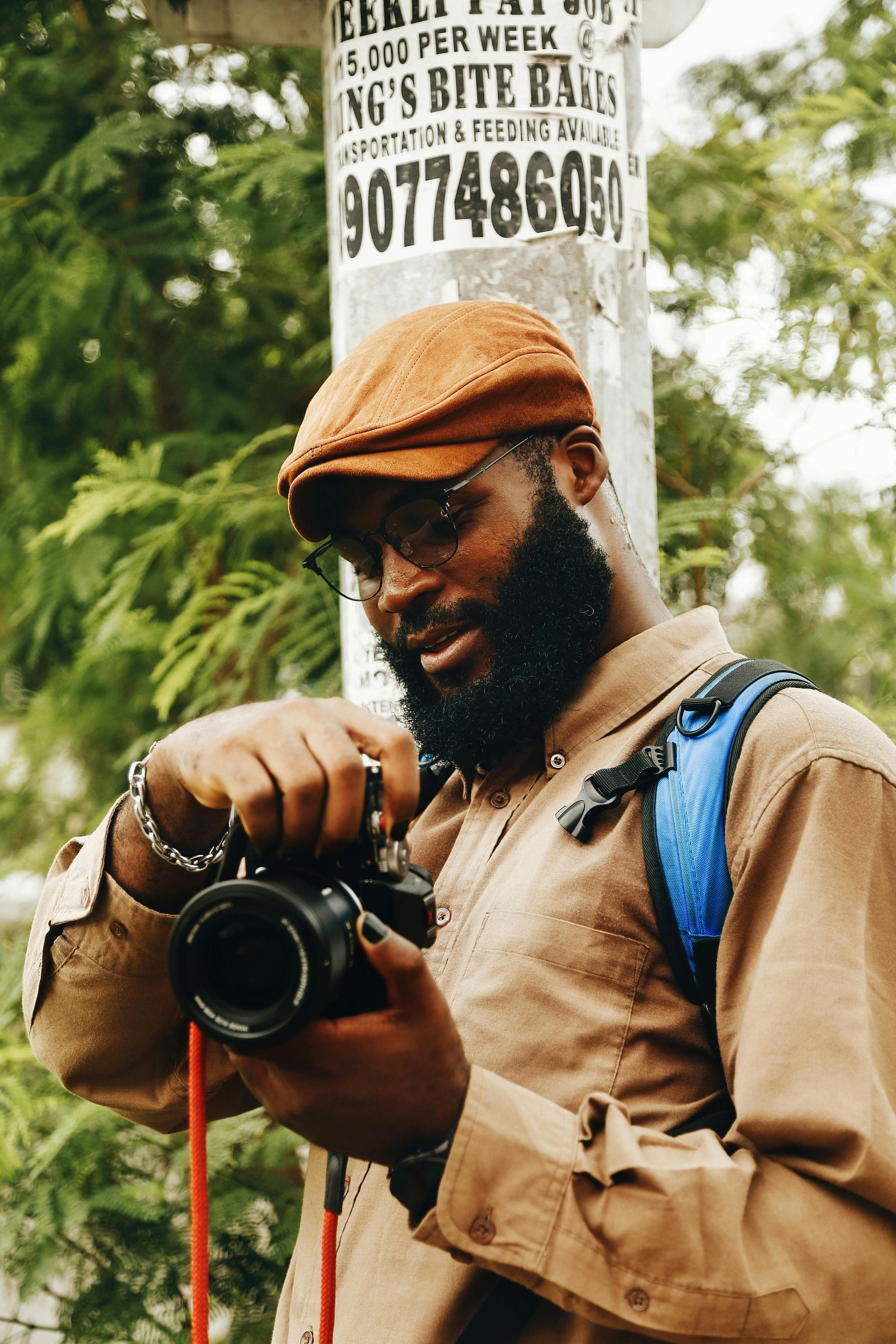A Kenyan creative at work